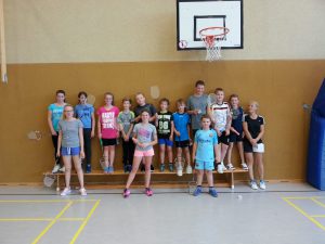 Badminton_Schüler-Training